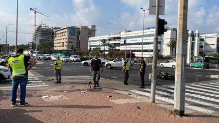 الشرطة تحقق في ملابسات حادث طرق في مفرق متام في حيفا